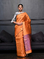 Pure Tussar Dupion Silk Saree – Elegant Royal Rich Weave