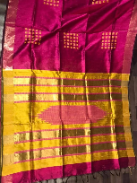 Pure Tussar Dupion Silk Saree – Elegant Royal Rich Weave