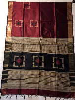 Pure Tussar Dupion Silk Saree – Elegant Royal Rich Weave