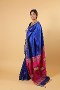 Pure Tussar Dupion Silk Saree – Elegant Royal Rich Weave