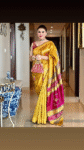 Pure Tussar Dupion Silk Saree – Elegant Royal Rich Weave