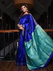 Pure Tussar Dupion Silk Saree – Elegant Royal Rich Weave
