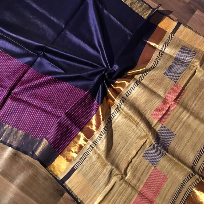 Pure Tussar Dupion Silk Saree – Elegant Royal Rich Weave