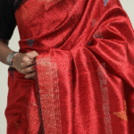 Pure Tussar Dupion Silk Saree – Elegant Royal Rich Weave